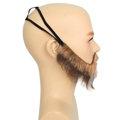 Wigs2you MU-021 大人用メンズ 80年代 ペインター フルビアード＆口ひげセット コスプレに最適 難燃性合成繊維