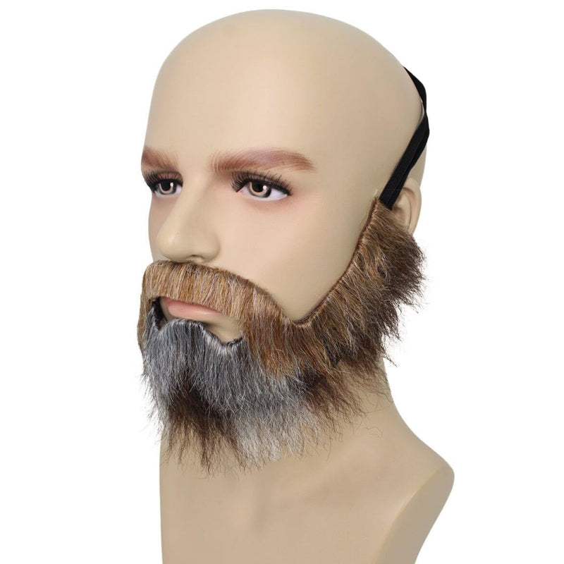 Wigs2you MU-021 大人用メンズ 80年代 ペインター フルビアード＆口ひげセット コスプレに最適 難燃性合成繊維