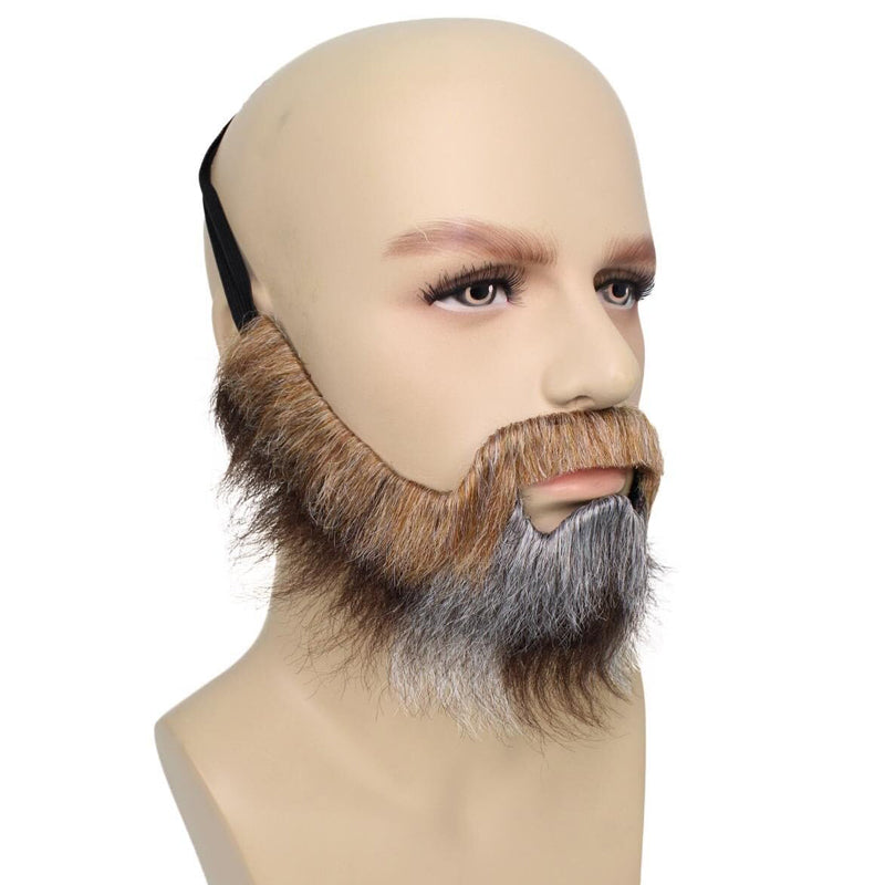 Wigs2you MU-021 大人用メンズ 80年代 ペインター フルビアード＆口ひげセット コスプレに最適 難燃性合成繊維