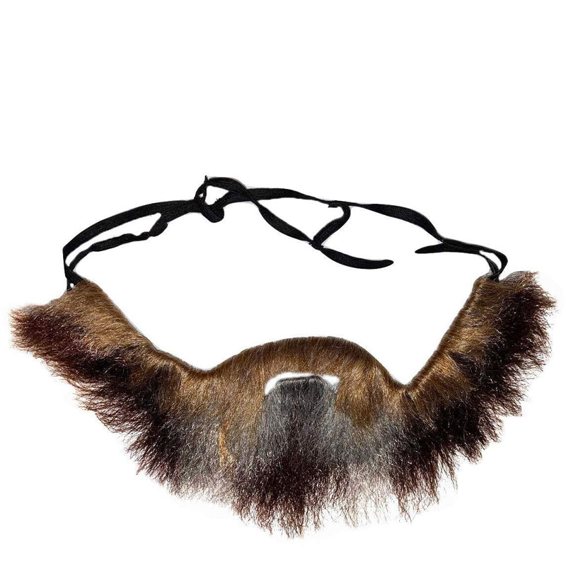 Wigs2you MU-021 大人用メンズ 80年代 ペインター フルビアード＆口ひげセット コスプレに最適 難燃性合成繊維