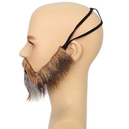 Wigs2you MU-021 大人用メンズ 80年代 ペインター フルビアード＆口ひげセット コスプレに最適 難燃性合成繊維