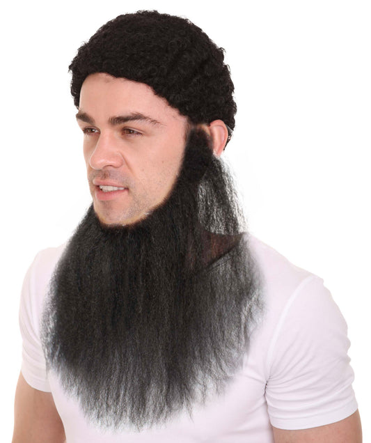 Wigs2you MU-022 メンズ南部風ロングヒゲスタイル｜黒ヒゲ