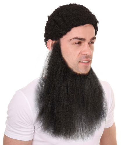 Wigs2you MU-022 メンズ南部風ロングヒゲスタイル｜黒ヒゲ
