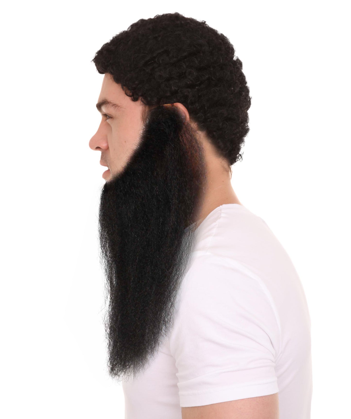 Wigs2you MU-022 メンズ南部風ロングヒゲスタイル｜黒ヒゲ