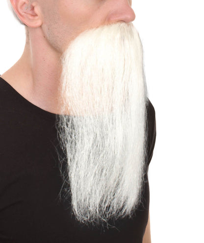 Wigs2you MU-023 メンズインペリアルロングウィザードビアード | 白い人間の顔の毛