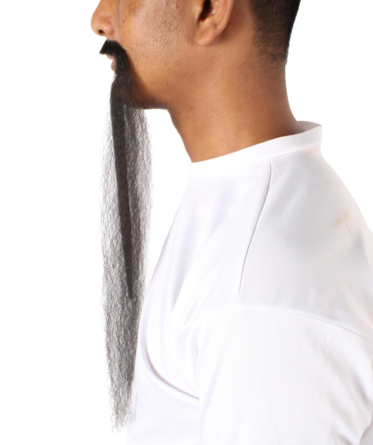 Wigs2you MU-028 中国皇帝の髭 | コスプレに最適な超ロング黒髭