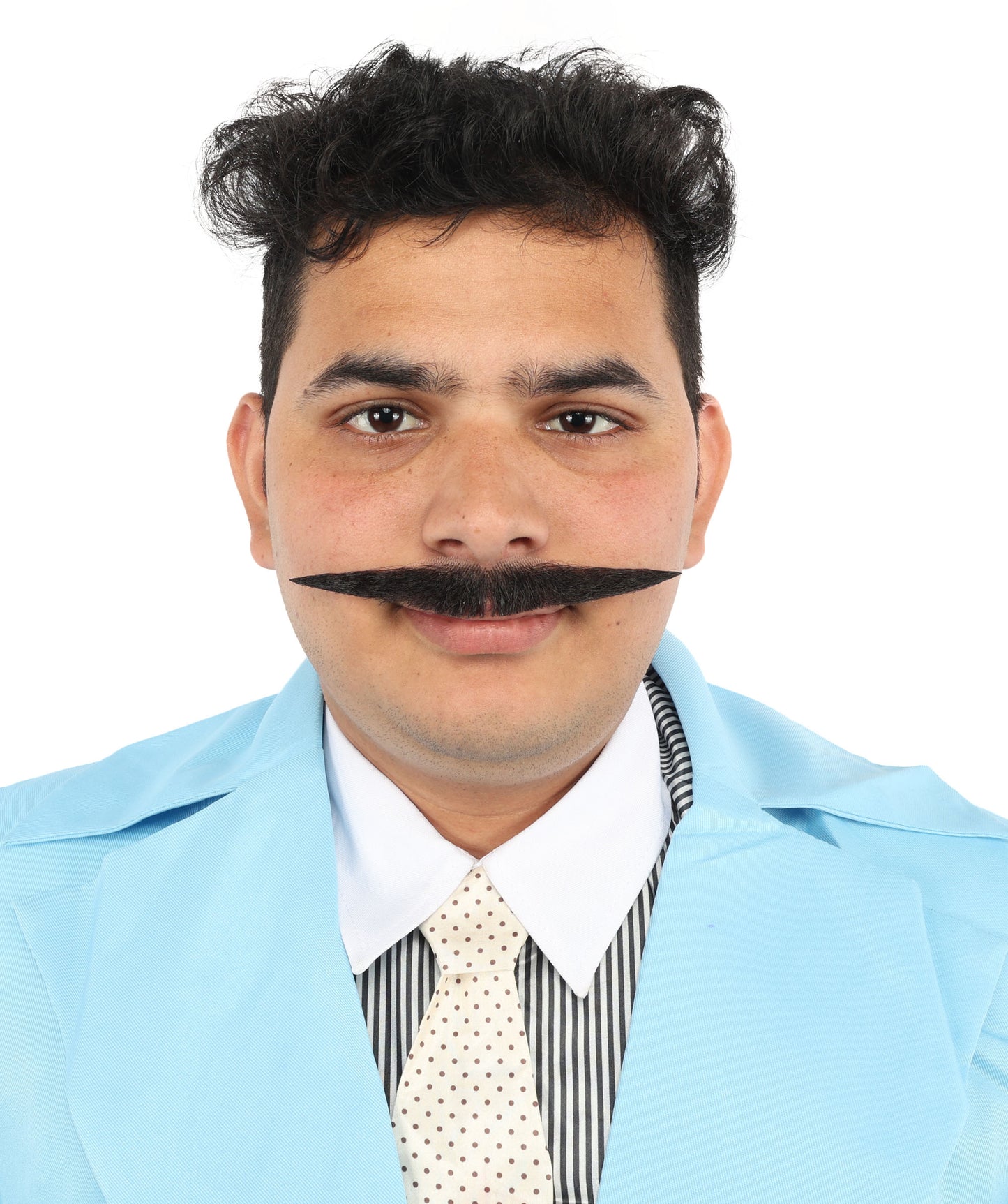 Wigs2you MU-040 メンズファッション口ひげセット | 黒 コスプレ ひげ