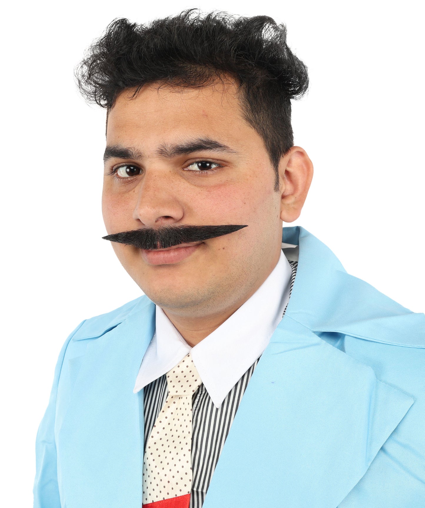 Wigs2you MU-040 メンズファッション口ひげセット | 黒 コスプレ ひげ