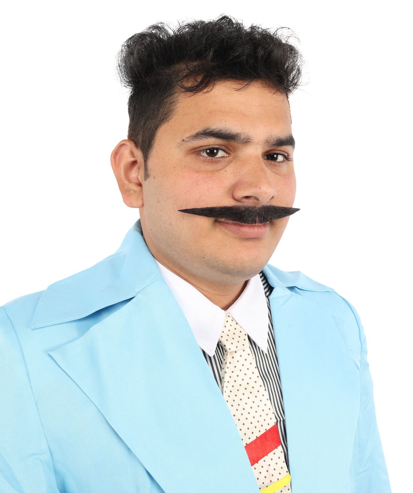 Wigs2you MU-040 メンズファッション口ひげセット | 黒 コスプレ ひげ