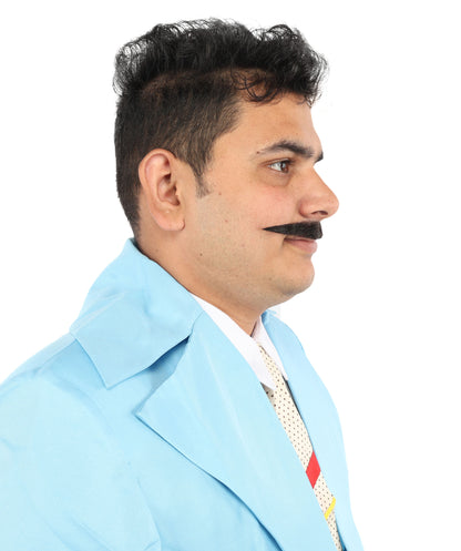 Wigs2you MU-040 メンズファッション口ひげセット | 黒 コスプレ ひげ