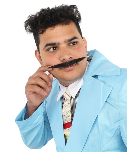 Wigs2you MU-040 メンズファッション口ひげセット | 黒 コスプレ ひげ