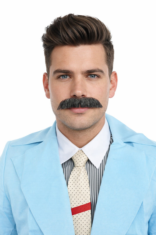 Wigs2you MU-041 メンズ ドイツ人物理学者 口ひげセット コスプレ ひげ