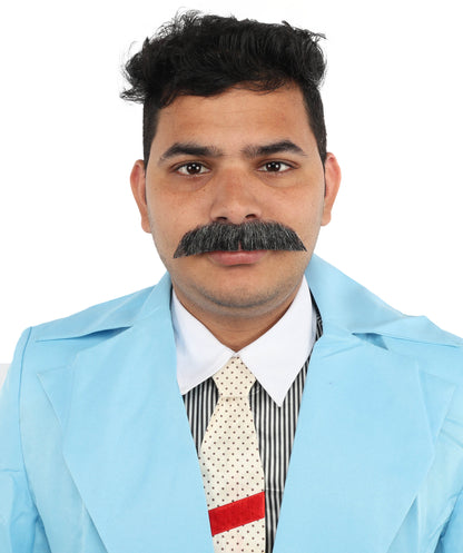 Wigs2you MU-041 メンズ ドイツ人物理学者 口ひげセット コスプレ ひげ