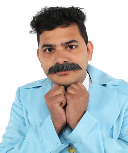 Wigs2you MU-041 メンズ ドイツ人物理学者 口ひげセット コスプレ ひげ