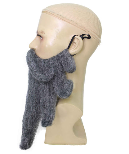 Wigs2you MU-045 大人用 メンズ ジャイアント パイレーツ デイヴィ・ジョーンズ 口ひげとあごひげ | アッシュグレー | ノベルティ つけひげ | 大人用コスチュームアクセサリー