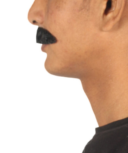 Wigs2you MU-051 メンズ おしゃれ 口ひげセット | 黒 コスプレ ひげ