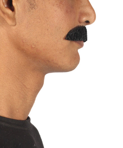 Wigs2you MU-051 メンズ おしゃれ 口ひげセット | 黒 コスプレ ひげ