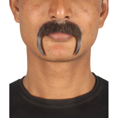 Wigs2you MU-055 大人用メンズ アメリカンフットボール選手 アーロン口ひげ ミックスブラウン