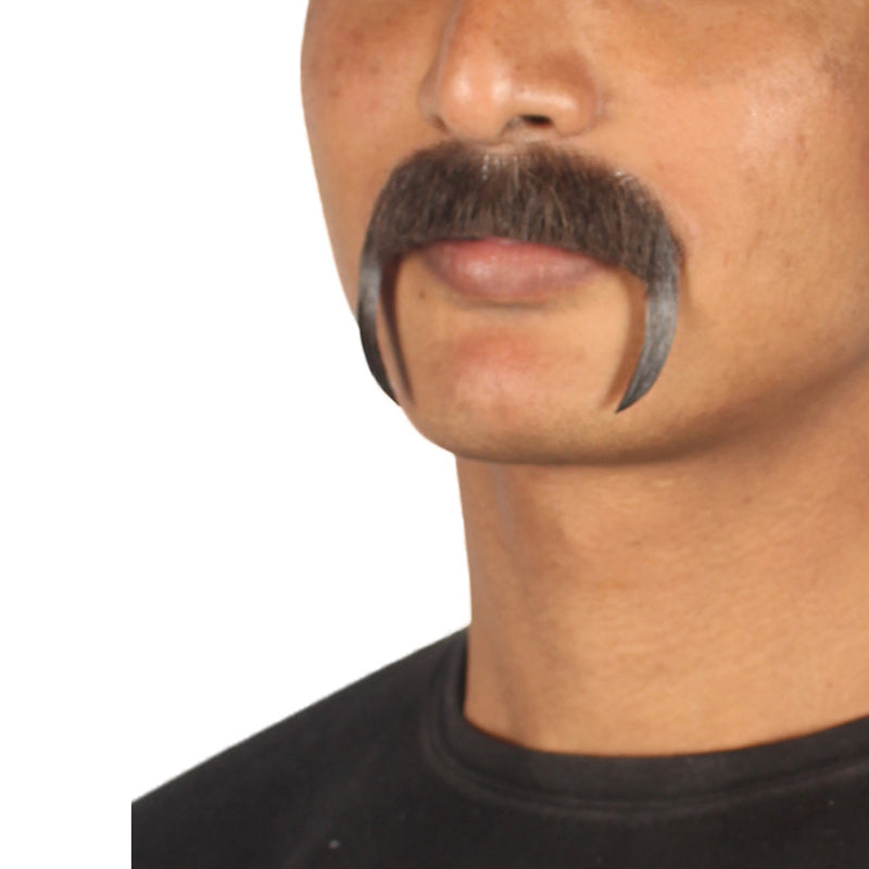 Wigs2you MU-055 大人用メンズ アメリカンフットボール選手 アーロン口ひげ ミックスブラウン