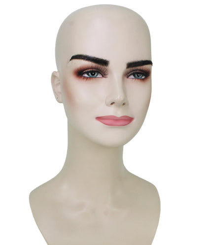 Wigs2you MU-061 女性用 人毛 眉毛 コスプレ 顔の毛 ブラック