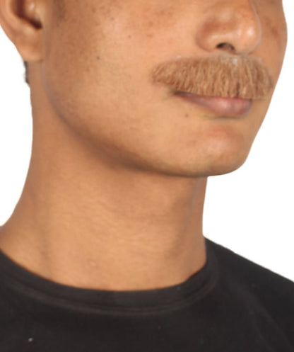 Wigs2you MU-064 メンズ スタイリッシュ 口ひげセット | ブラウン コスプレ ひげ