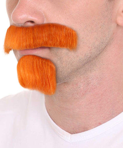 Wigs2you MU-067 メンズ マルチカラー ひげ＆口ひげセット