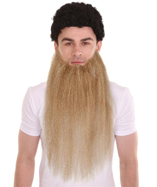 Wigs2you MU-068 メンズ チンカーテン風 ロングヘアセット | ブラウン コスプレ