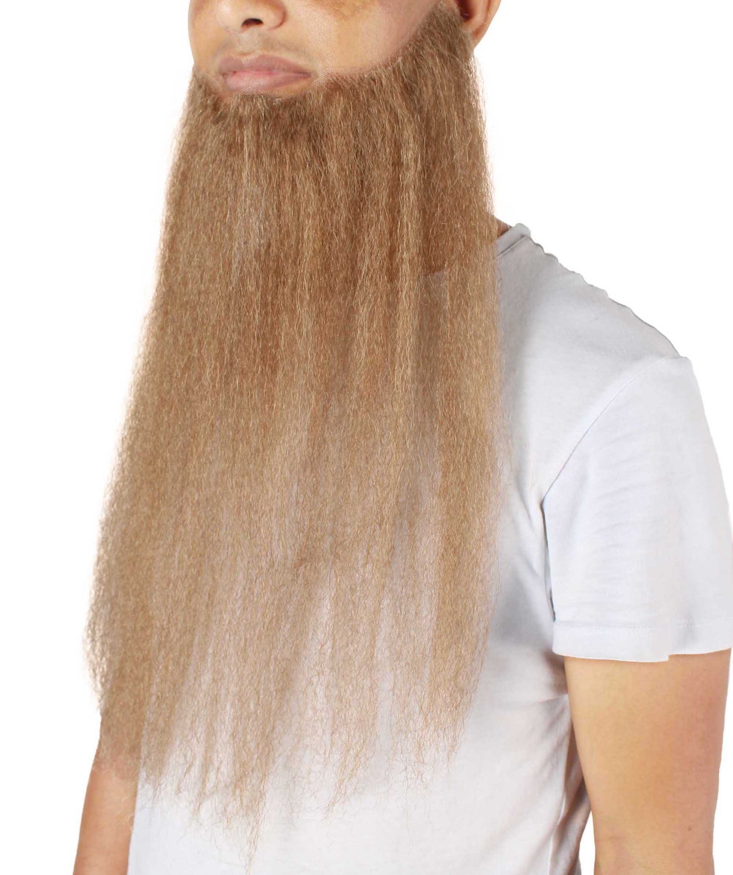 Wigs2you MU-068 メンズ チンカーテン風 ロングヘアセット | ブラウン コスプレ