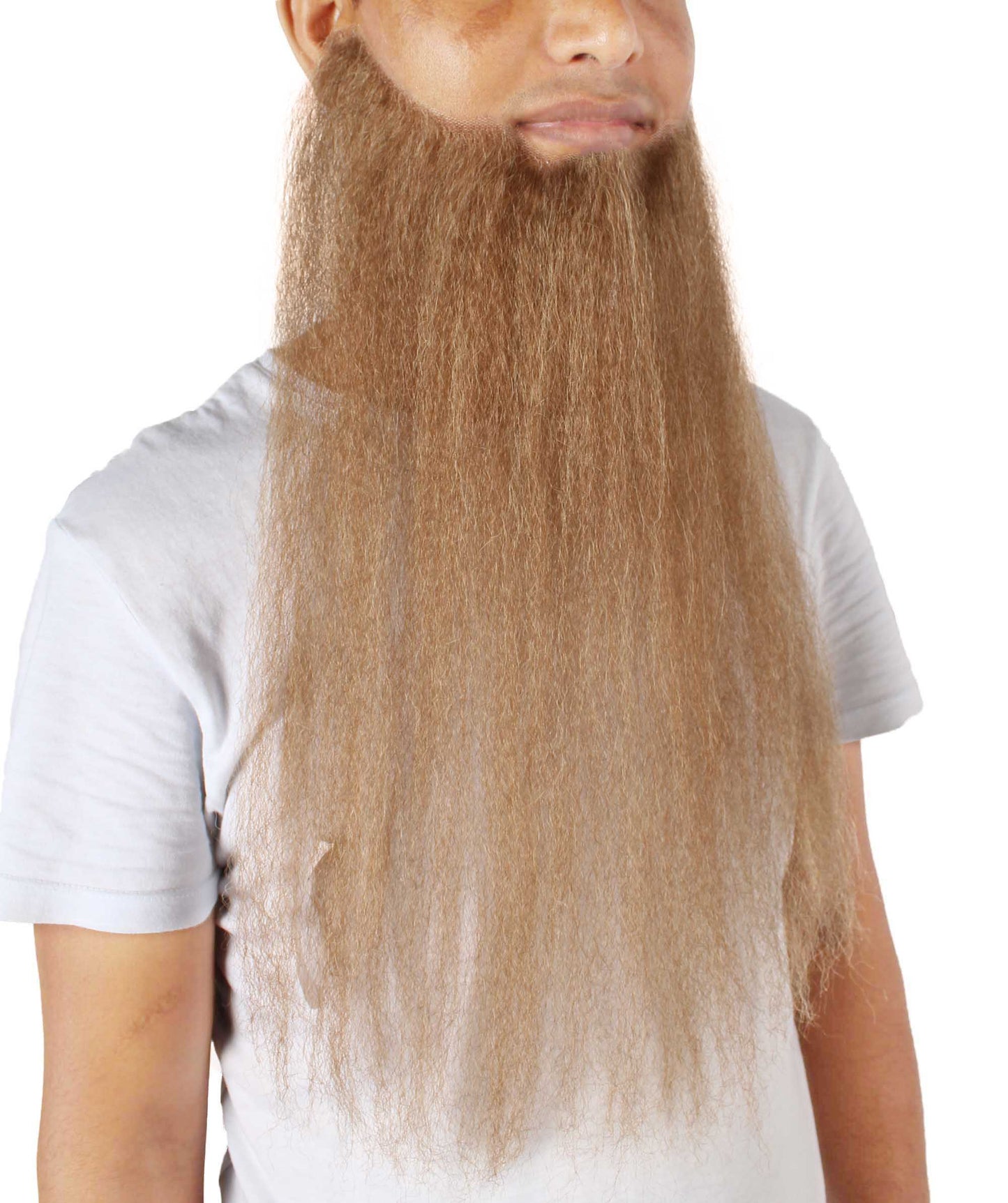 Wigs2you MU-068 メンズ チンカーテン風 ロングヘアセット | ブラウン コスプレ