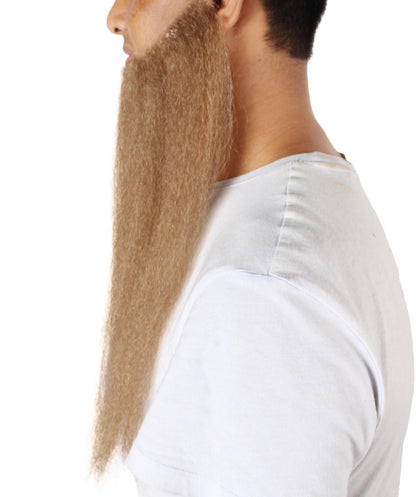 Wigs2you MU-068 メンズ チンカーテン風 ロングヘアセット | ブラウン コスプレ