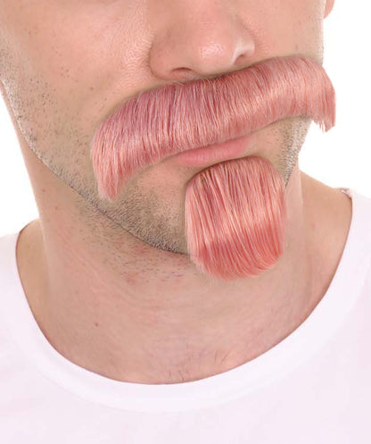 Wigs2you MU-071 メンズ マルチカラー ひげ＆口ひげセット