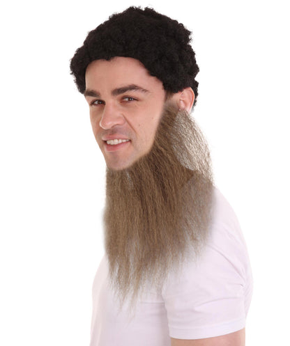 Wigs2you MU-072 メンズ 細ロングひげセット | ダークブラウン コスプレ ひげ
