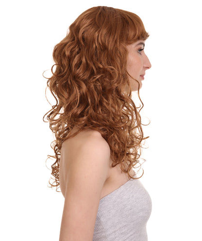 Wigs2you ハロウィンパーティープレミアム レディース H-1022 着用しやすい ベラウィッグ Lt ブラウン色