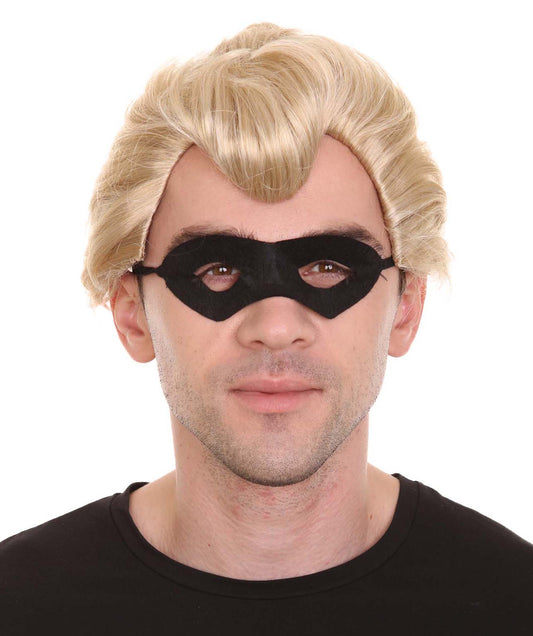 男性用「インクレディブル・ファミリー2」Mr.インクレディブルマスクセット付き H-4363 ブロンド コスプレハロウィンウィッグ