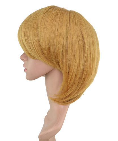レディースファッション C-058 ミディアム C-ダークネイビー コスプレヒートスタイラブルウィッグ