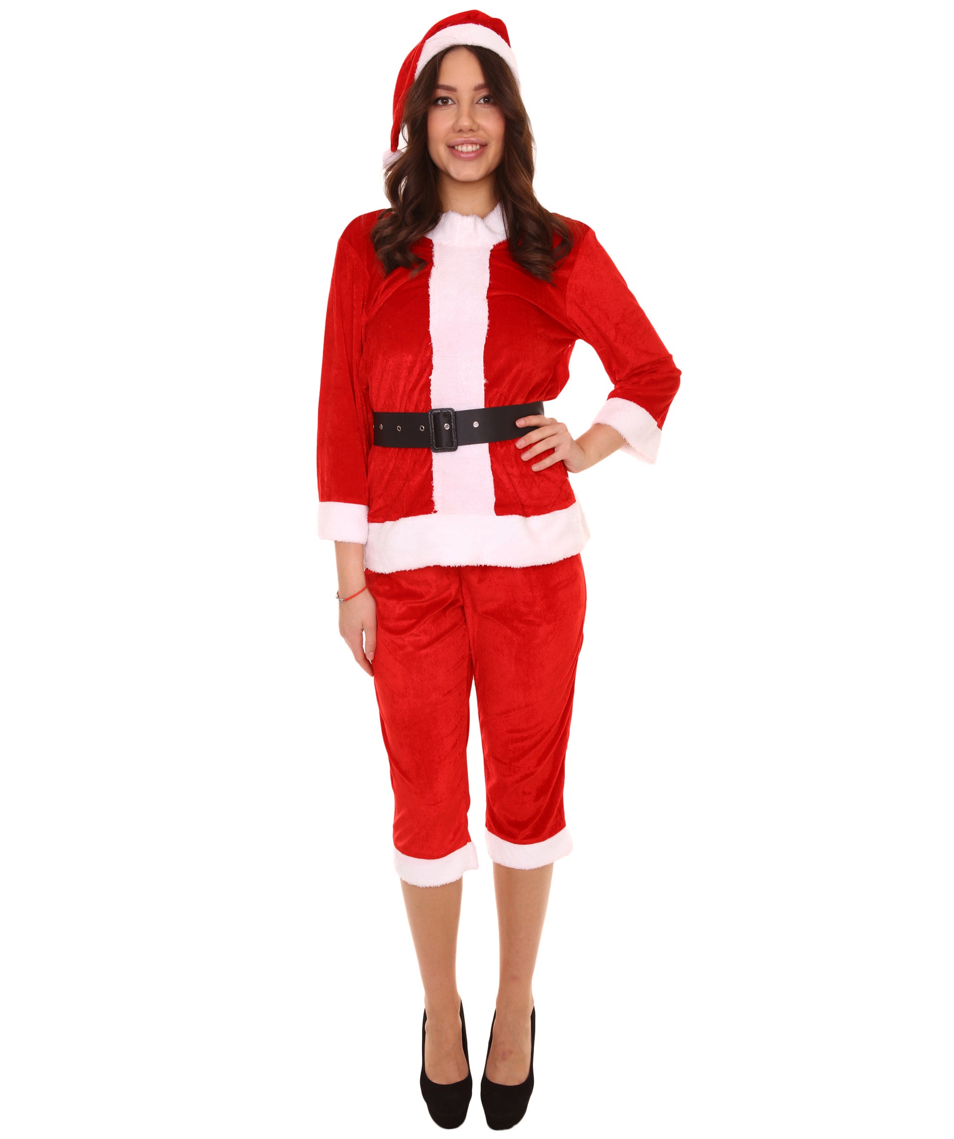 Wigs2you.com JCX-019女性のクリスマスサンタクロース、コスチューム,コスプレ衣装 。