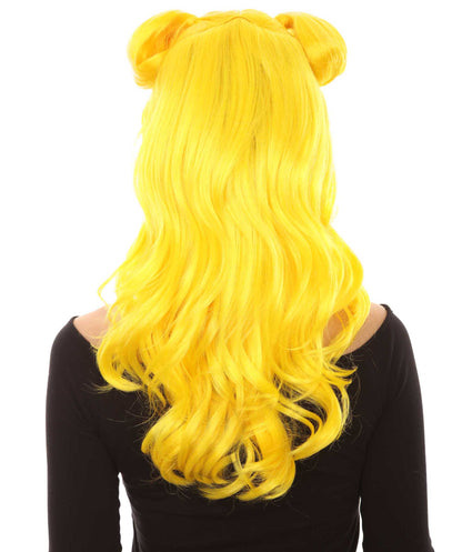 Wigs2you ハロウィンパーティープレミアムレディース H-1861 華やかに見えるイエローバンウィッグ