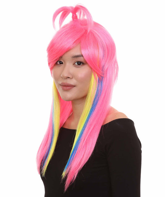 Wigs2you ハロウィンパーティ プレミアムレディース H-2030 着用しやすく とても快適 ファンタジーピンクウィッグ