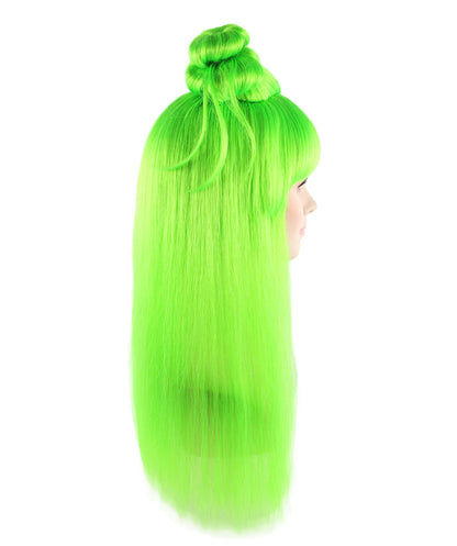 Wigs2you ハロウィン パーティー プレミアム レディース H-1201 快適なフィット感のライム アジアン プリンセス ウィッグ