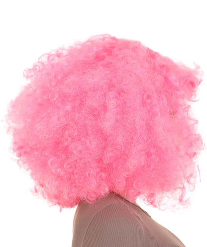 ウィメン ピンキーアフロウィッグ H-3845 日本の女優アフロウィッグ プレミアム 通気性の良い キャップレスキャップ