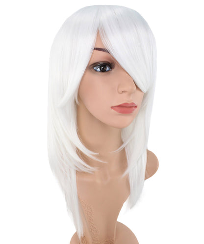 レディースファッション C-071 ロングストレート C-ワインレッド コスプレヒートスタイラブルウィッグ