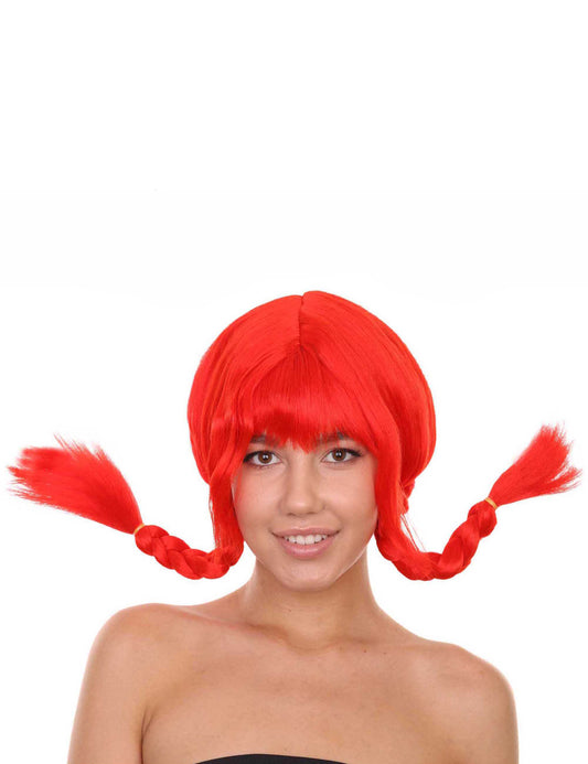 Wigs2you ハロウィンパーティープレミアムレディース H-1630 着用が簡単 とても快適 ピッピ ネオンピンク