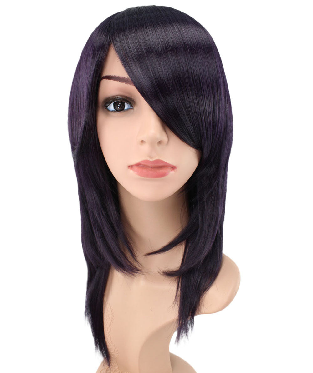 レディースファッション C-071 ロングストレート C-ワインレッド コスプレヒートスタイラブルウィッグ