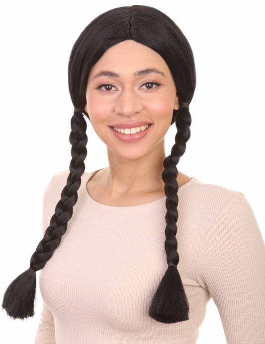 Wigs2you ハロウィンパーティープレミアムレディース H-547 ブラック "Indian Maiden" ウィッグ