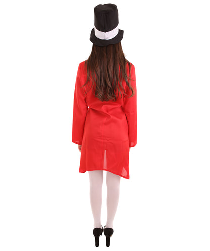 女性 JCO-422 のテイマーコスチューム ブラックとレッドコスプレコスチューム