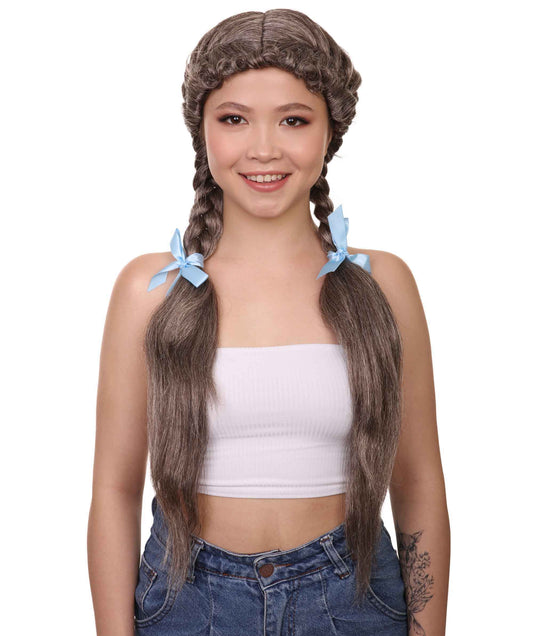 ハロウィンパーティー プレミアム 女性用 H-2506 カンザス 農場の少女 ウィッグ