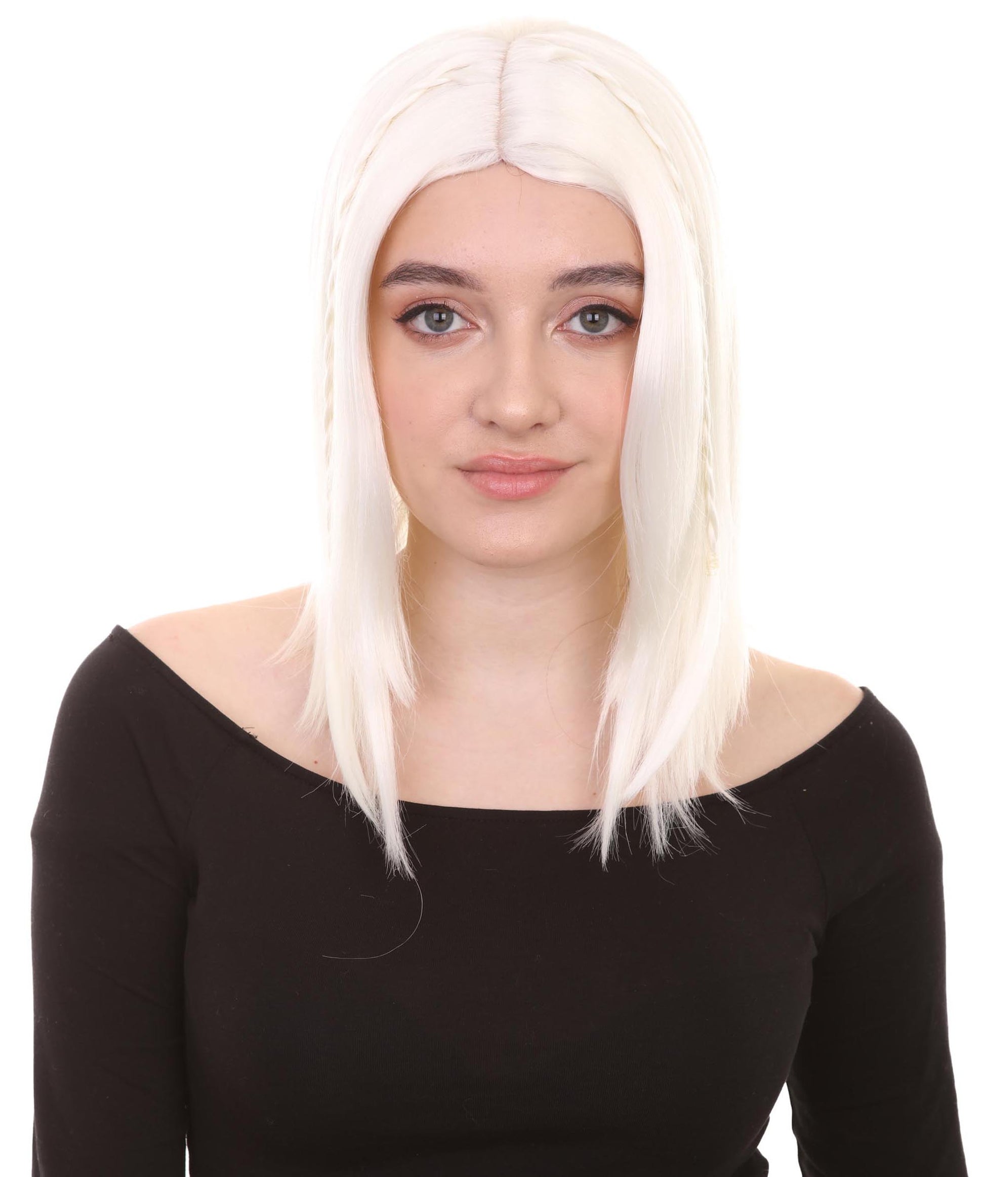 Wigs2you ハロウィンパーティープレミアム レディース H-908 スワンプクイーンウィッグ ホワイト色