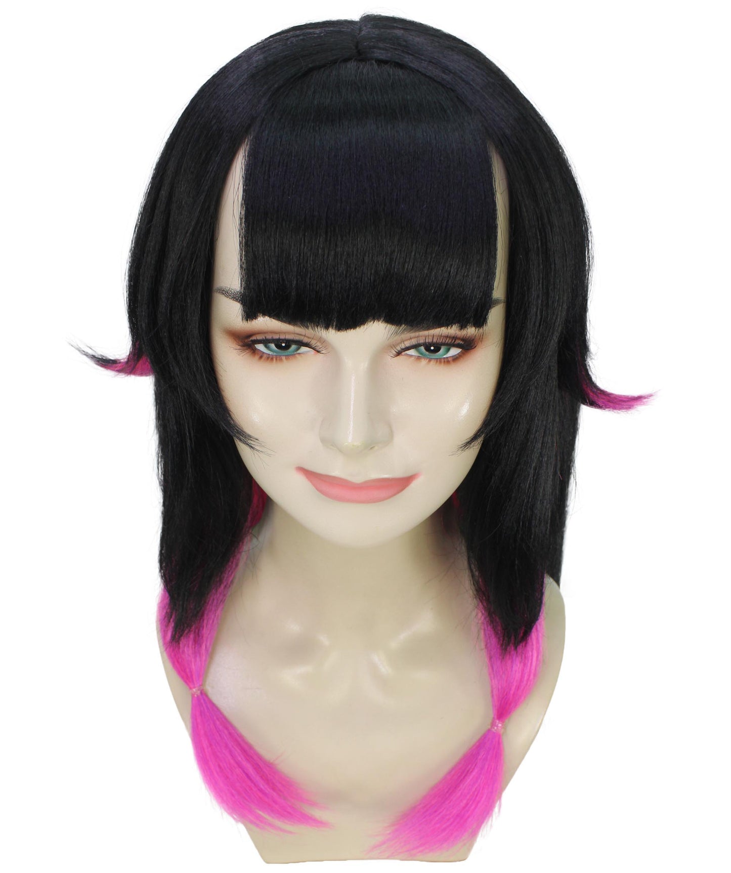 レディース H-5973 アニメウィッグ ハロウィンに最適 合成繊維 コスプレウィッグ