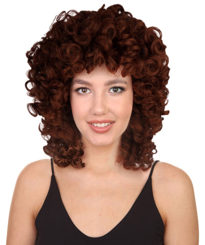 Wigs2you ハロウィンパーティープレミアムレディース H-541 ブラウン "Olypian Lady" ウィッグ
