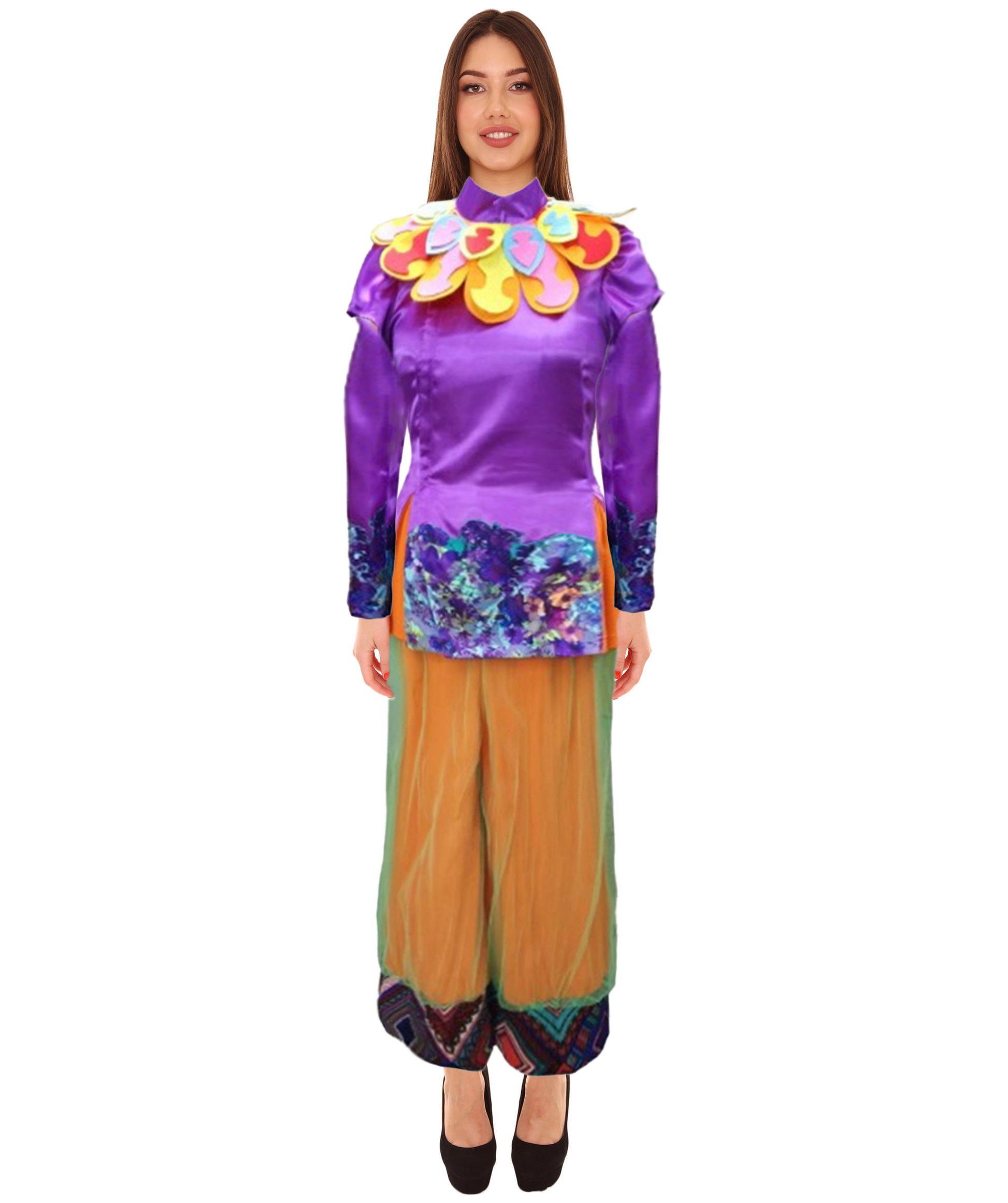女性 JCP-041 のカートゥーン衣装 マルチカラーコスプレ衣装